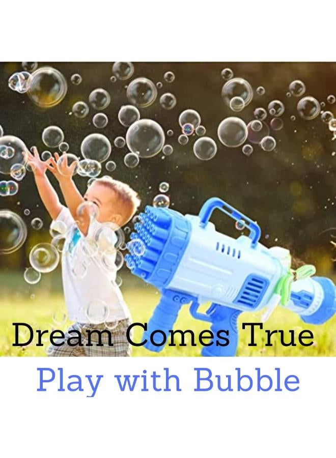 32-Hole Bubble Machine Gun with Bubble Solution – Automatic Bubble Maker - Image 4