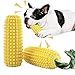 Mloowa Dog Chew Toys for Aggressive ChewersCorn Interactive Squeaky Dog Toys for Puppy Medium BreedTough Rubber Dental Chew Dog Toys - Image 3