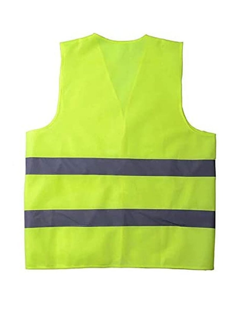 Reflective Vest Working Clothes High Visibility Day Night Warning Safety Vest Traffic Construction Safety Clothing Medium - Image 1