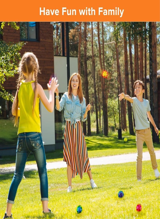 Buko Super Infinity Crazy Bounce Moon Rainbow Ball: Ultimate Grip and Catch, Enhances Hand-Eye Coordination (Green Yellow (Pack of 1) - Image 5