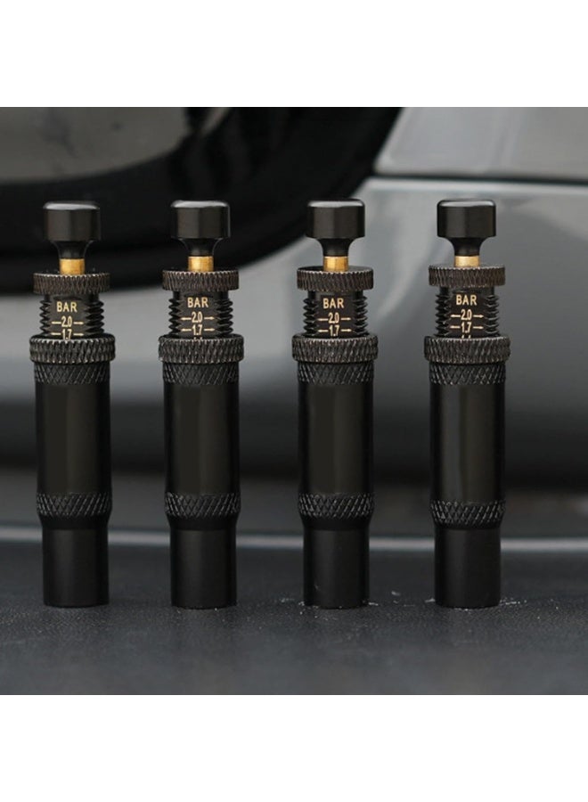 إي كوميرس باج مفرغ إطارات تلقائي 4 قطع قابل للضبط 10-30 PSI لأدوات تفريغ إطارات الطرق الوعرة 4x4 والصحراء والرمال - Image 5