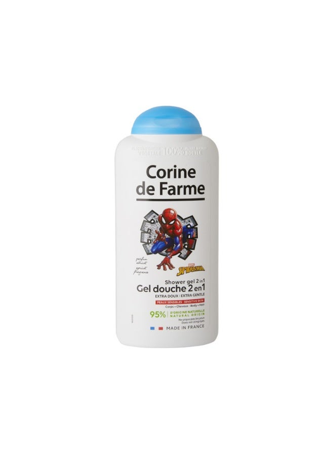 Corine de Farme Hair & Body Shower Gel 2 in 1 Spiderman 300ML - Image 1