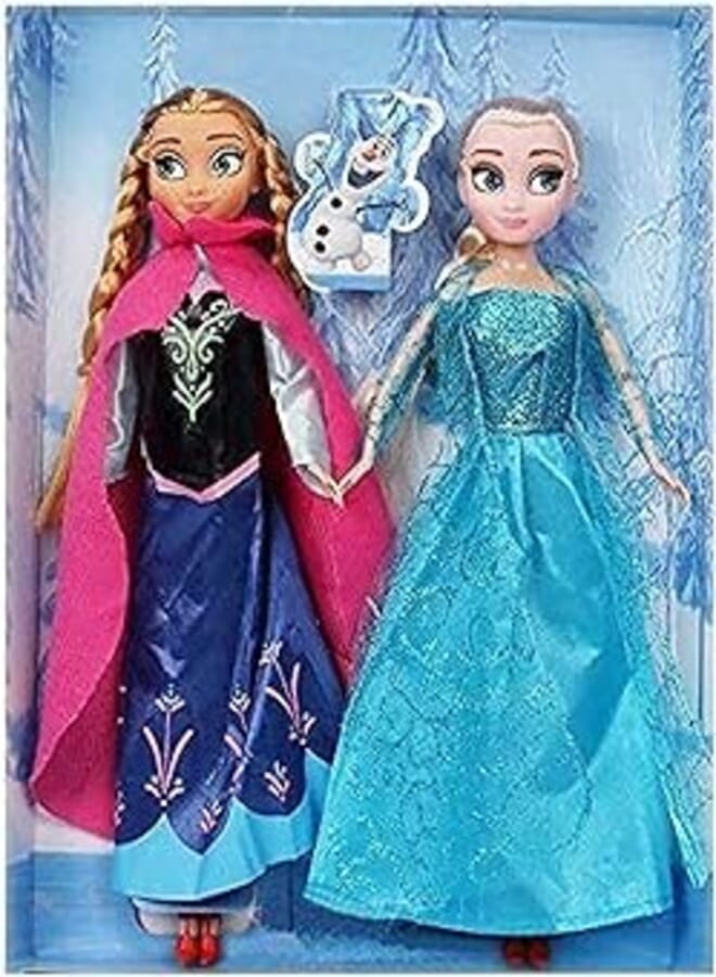 Disney FROZEN Elsa and Anna of Frozen Doll Set
