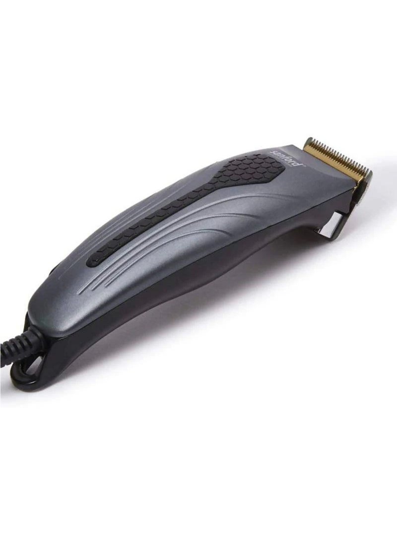 Sanford مقص شعر قابل لإعادة الشحن أسود/فضي/ذهبي - Image 2
