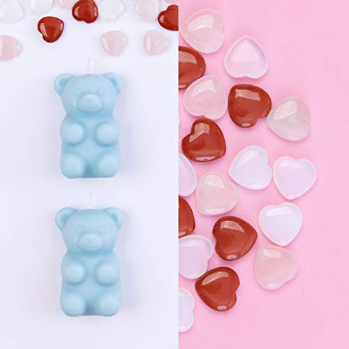 iLikePar Mysterious Gummy Bear Scented Candle Secret Hidden Inside(Blue) - Image 4