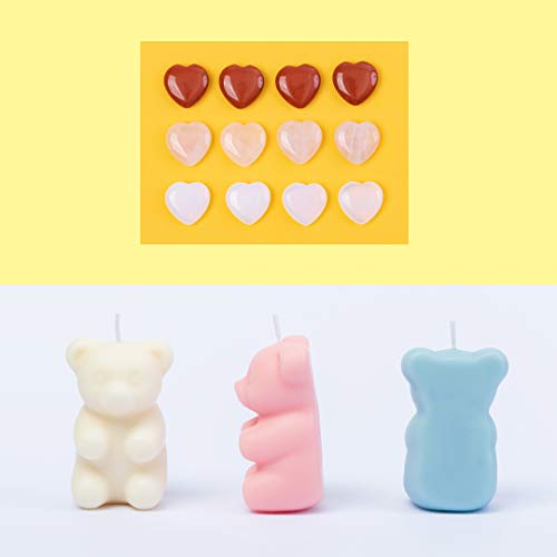 iLikePar Mysterious Gummy Bear Scented Candle Secret Hidden Inside(Blue) - Image 5