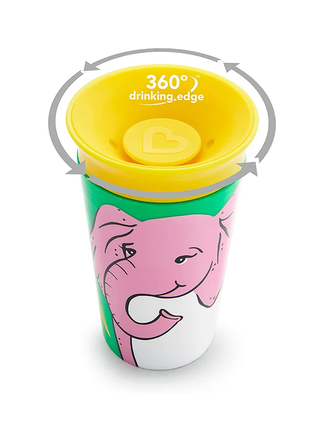 Munchkin Miracle 360 Wildlove Sippy Cup 9 Oz / 266 Ml Elephant