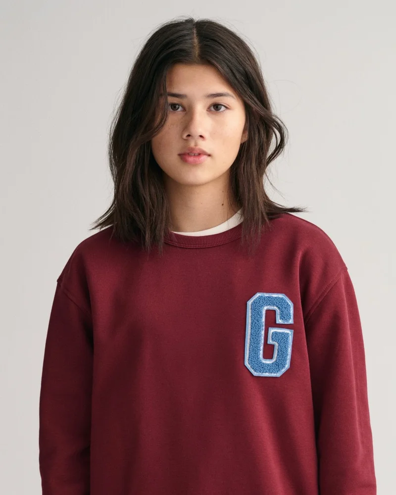 غانت Gant Teens Crew Neck Sweatshirt