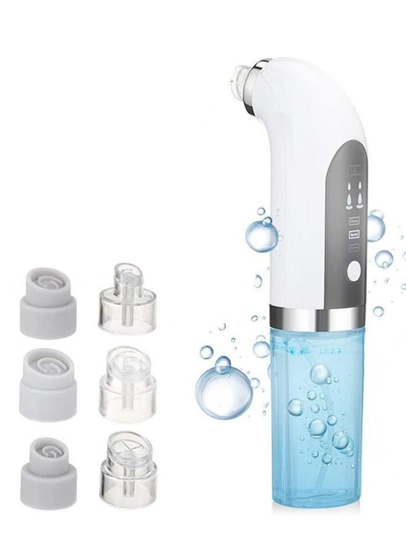 Y&D Blackhead Remover Pore Vacuum Cleaner Facial Comedone Extractor USB Rechargeable Black Head Suckers with 3 Adjustable Suction Power and 6 Replacement Probes  - Image 1
