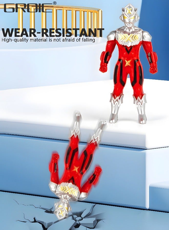 GROIC 5 Pcs Ultraman Set Ultraman Figure Set Ultra Hero Set Ultraman Action Figure Toys Set Superhero Set Best Gifts Toys for Kids - Image 4