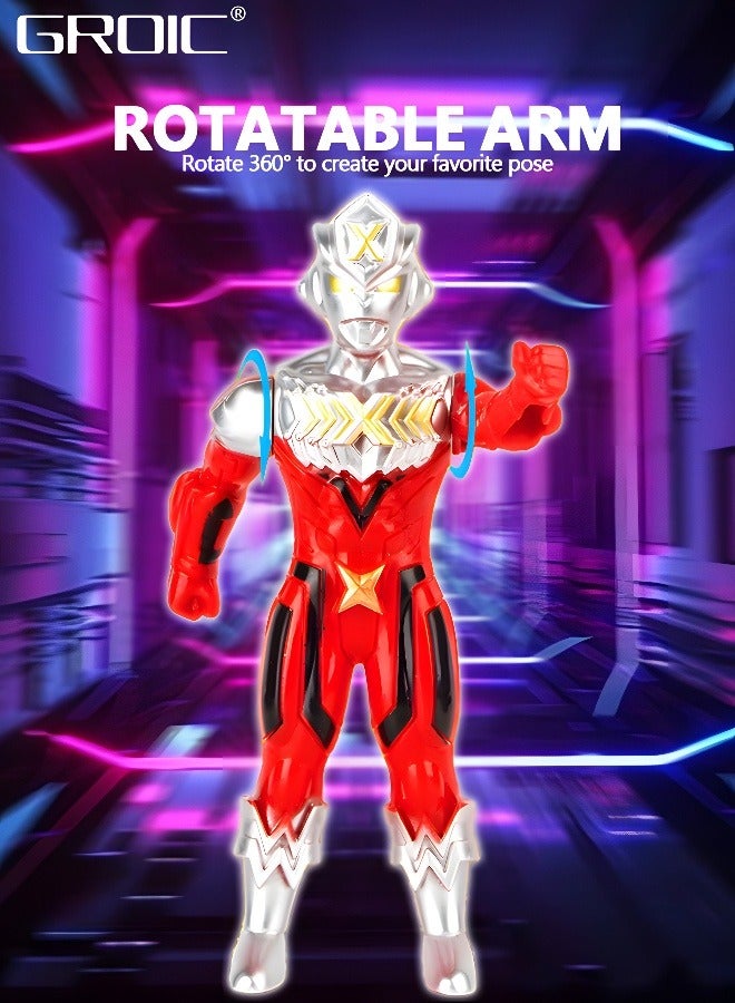 GROIC 5 Pcs Ultraman Set Ultraman Figure Set Ultra Hero Set Ultraman Action Figure Toys Set Superhero Set Best Gifts Toys for Kids - Image 3