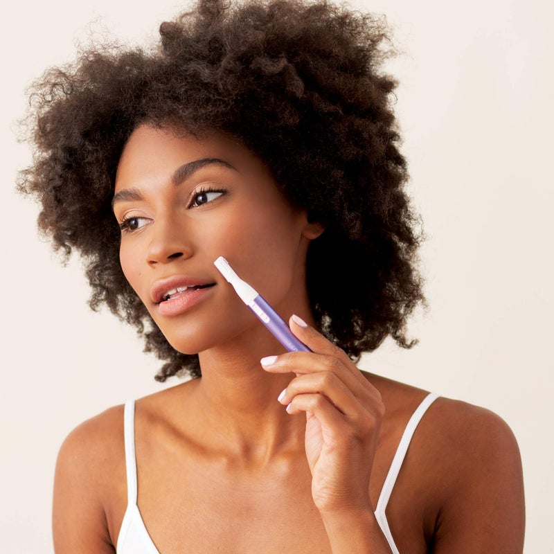 Plum Beauty Personal Hair Trimmer, Painless Hair Removal, Compact, Portable Design - Image 2