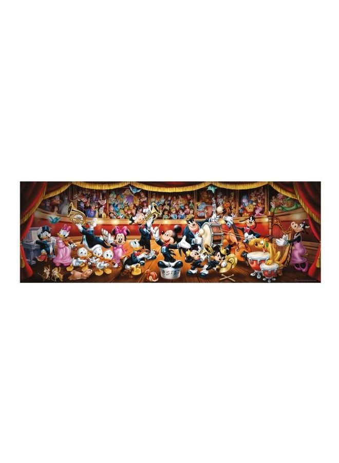 Clementoni - 39445 - Disney Panorama Collection Puzzle for Adults and Children - Disney Orchestra - 1000 Pieces Multicolor - Image 2