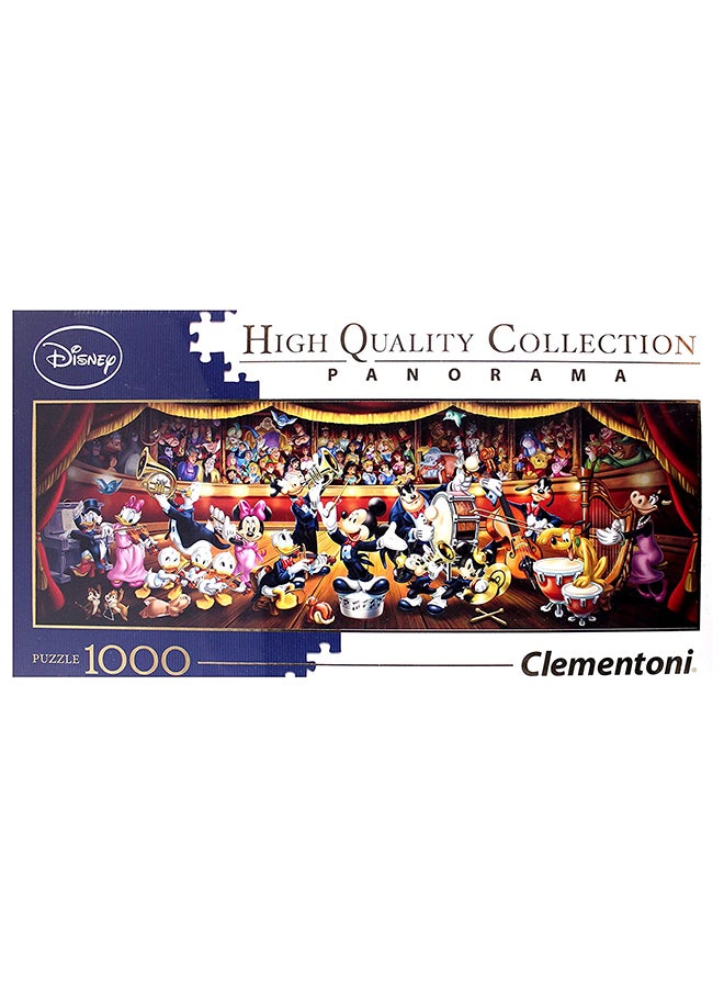 Clementoni - 39445 - Disney Panorama Collection Puzzle for Adults and Children - Disney Orchestra - 1000 Pieces Multicolor - Image 4