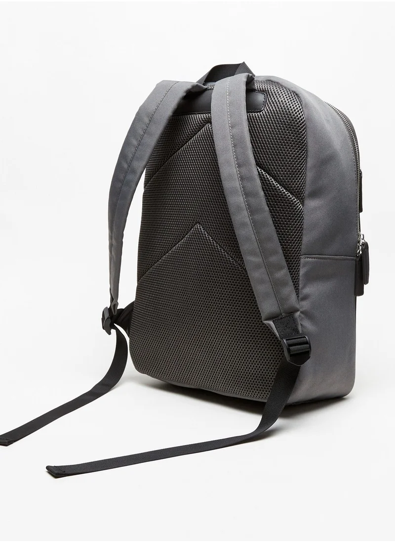 شو اكسبرس Mens Solid Backpack with Adjustable Shoulder Straps