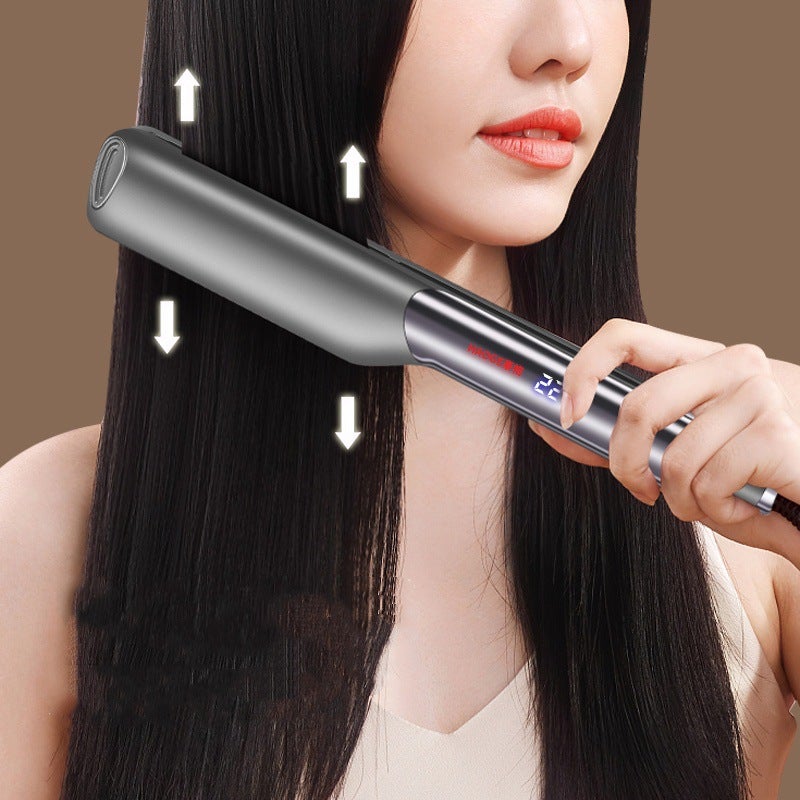2-in-1 Hair Straightener and Curling Iron with 5 Temperature Settings - Image 3