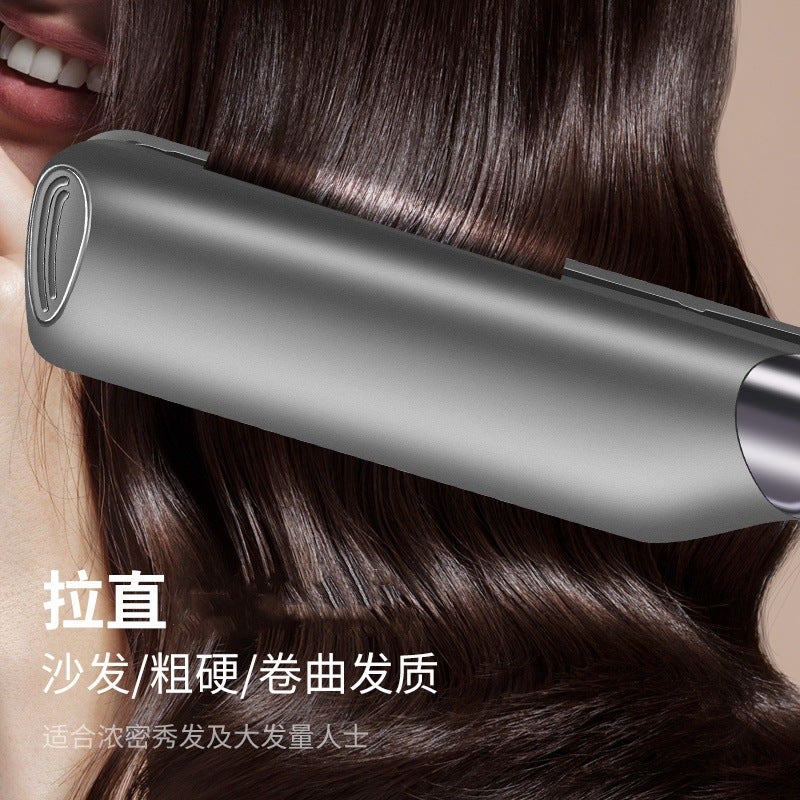 2-in-1 Hair Straightener and Curling Iron with 5 Temperature Settings - Image 2