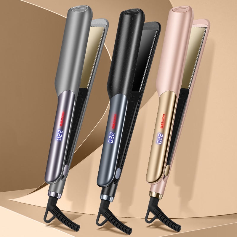 2-in-1 Hair Straightener and Curling Iron with 5 Temperature Settings - Image 1