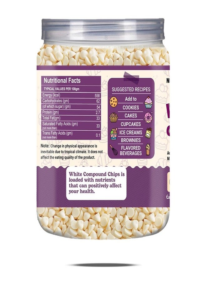 Brew Lab White Compound Chips | Nutritious & Delicious Rich & Smooth Texture | Chips (250 g, White Compound Chips) - Image 4