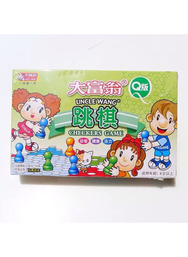 Genuine Q Version Monopoly Chess Children's China World Tour Desktop Top Hand Chess Wholesale Toys