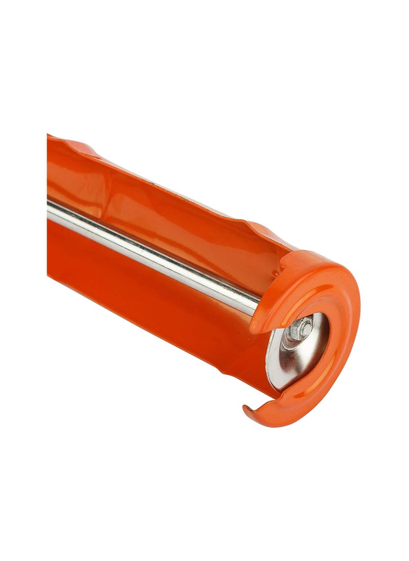 Tactix Silicon gun,Steel Half-Open Caulking Gun, Orange  - Image 4