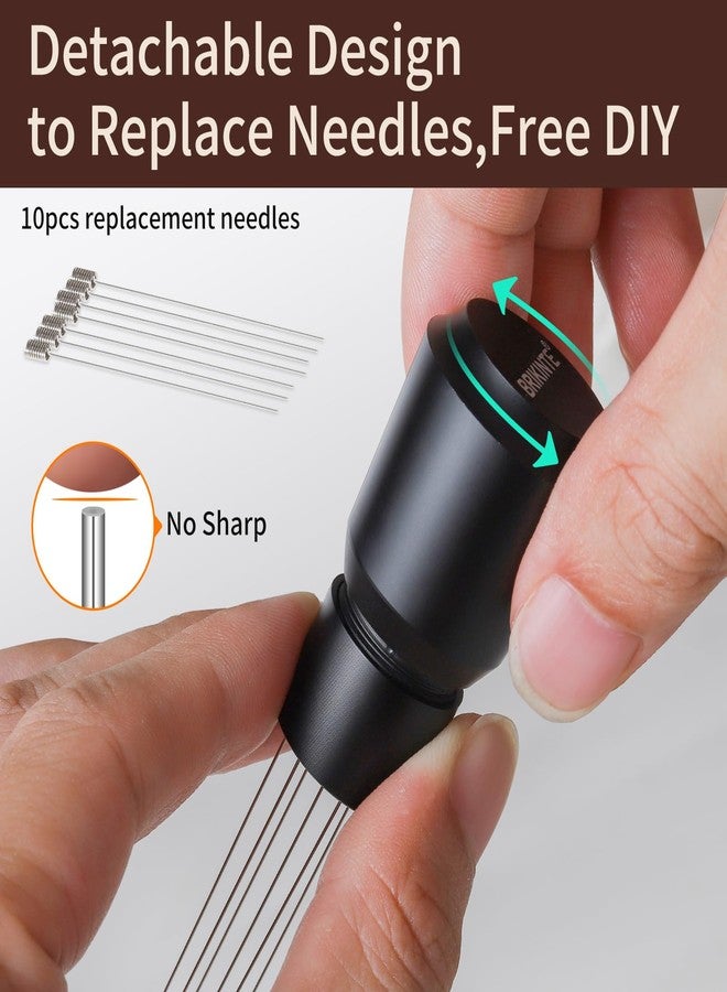 brikinte أداة WDT، أداة توزيع الإسبريسو، ملحقات الإسبريسو، موزع قهوة، موزع إبر لماكينات إسبريسو بريفيل - Image 2