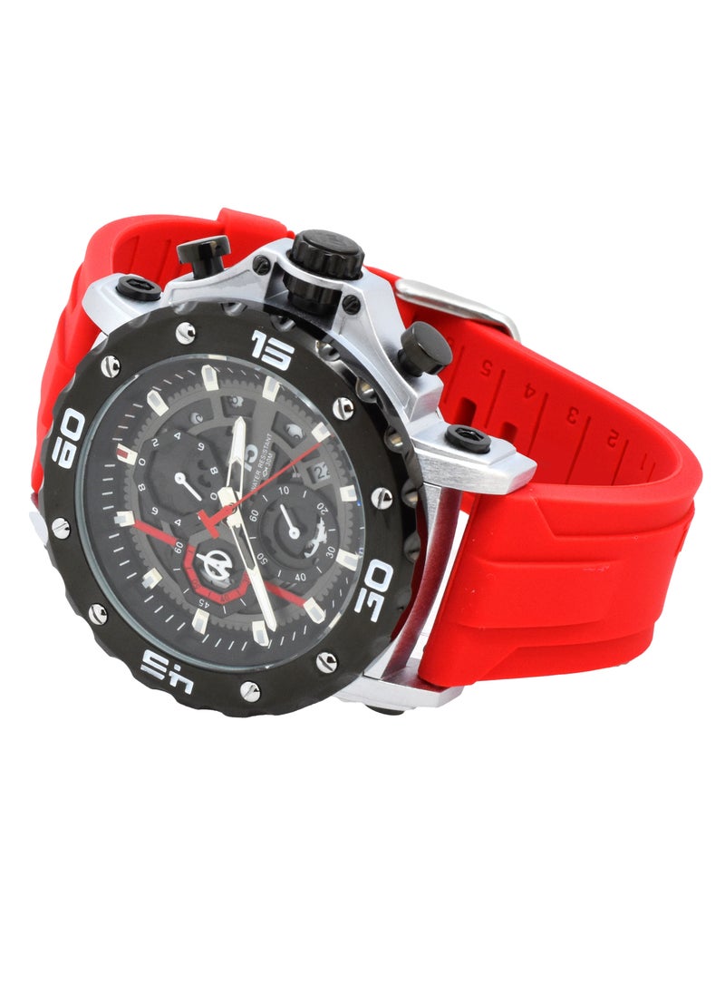 T5 Men's Chronograph Silicone strap Watch - pzsku/ZF976F51D303A9EBDEE0AZ/45/_/1697288598/3c79fcc8-f120-4fd3-9842-9aeeda099f3d