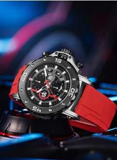 T5 T5 Men's Chronograph Silicone strap Watch  - Image 2