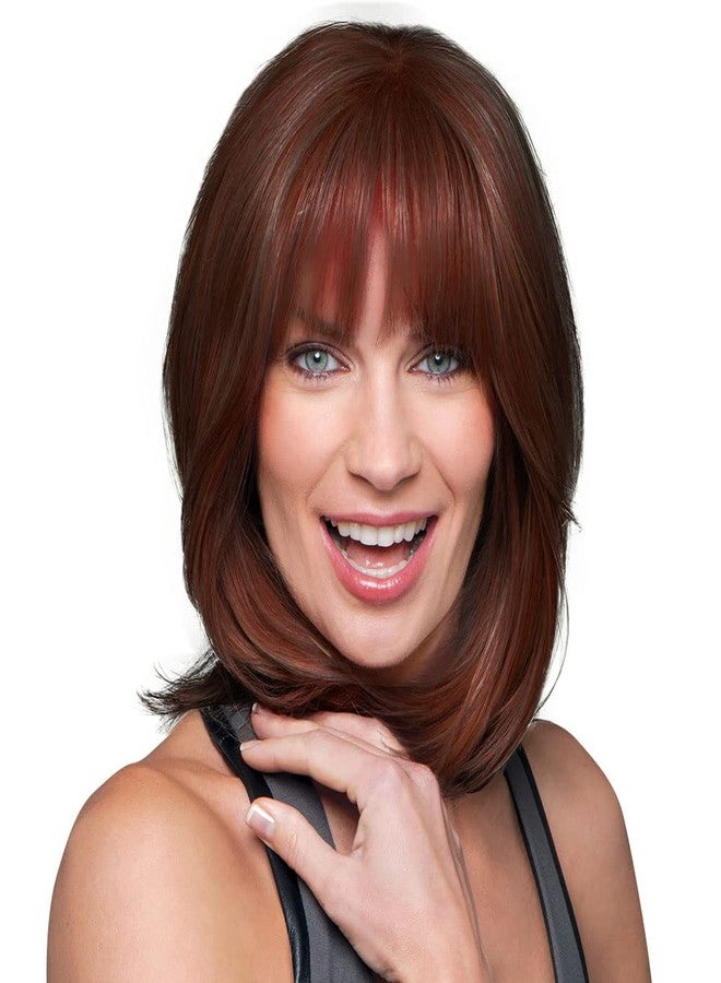 GABOR Top Tier Top-Of-The-Head Hair Piece by Hairuwear, GL33-130 Sangria - Image 1