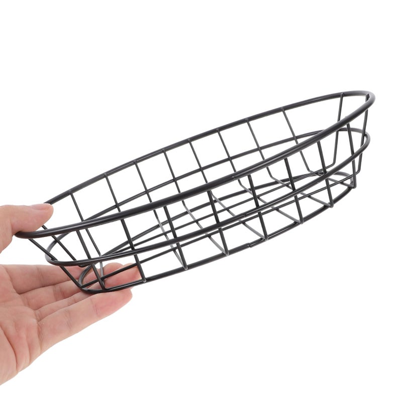Iron Wire Snack Basket With Mesh For French Fries Fruits Vegetables Kitchen Storage - Image 4