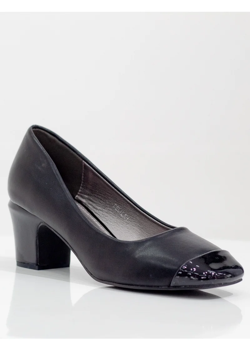 LAMARAPARIS Delilah comfy 5cm heel pointy court shoe black