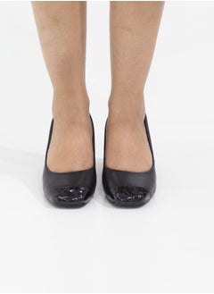 LAMARAPARIS Delilah comfy 5cm heel pointy court shoe black  - Image 5
