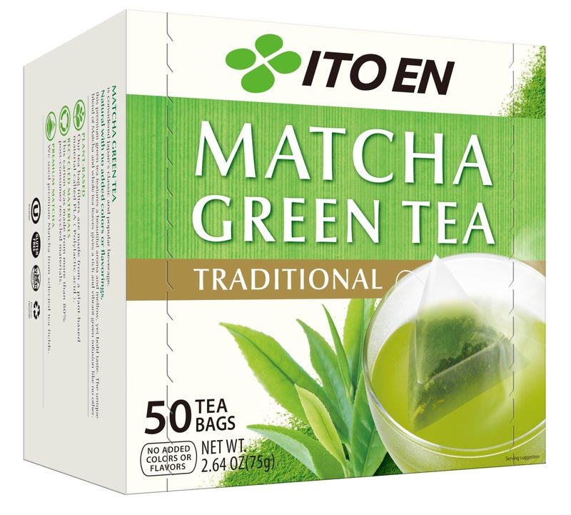 Ito En Traditional Matcha Green Tea 50 Count Zero Calories, Caffeinated - Image 1