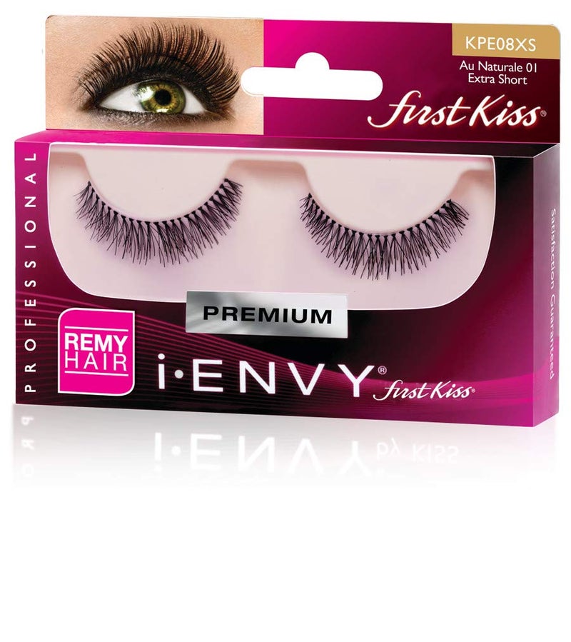 i.Envy Kiss I Envy Au Naturale 01 Classic Style Lashes Short (Pack of 2) - Image 3