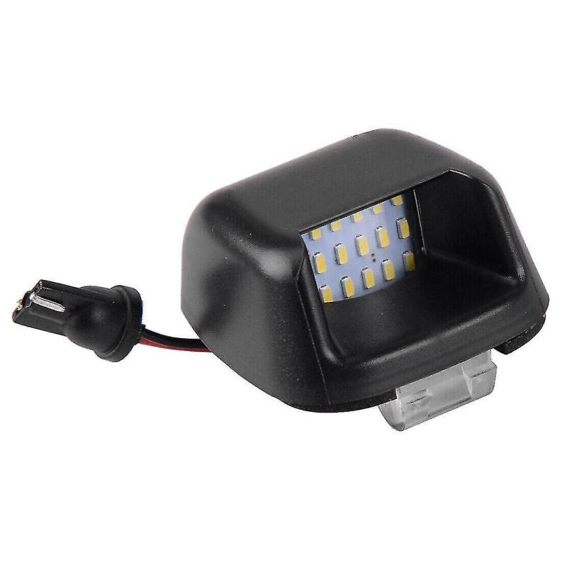 License Plate LED Lights: 18Pcs White 6000K 3W 12V Plastic Black - 100% New Vehicle Lighting for Nissan Navara D40 Frontier 2004-2018 Suzuki Equator ACMAT ALTV - Image 4