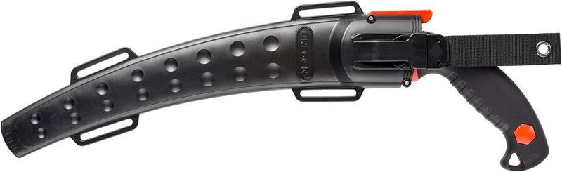 Oregon 13" Curved Premium Japanese High-Carbon Steel Hand Saw, Rust Proof Forestry/Pruning/Cutting Tool, Curved Blade with Scabbard Safety Sheath (600136) - Image 3