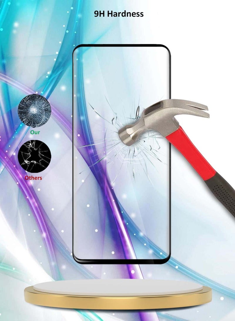 دبليو تيك هواوي ميت 70 برو 5G / 70 RS Ultimate 5G 2024 Premium Edge-Pro E2E Series Full Glue غطاء كامل واقي شاشة من الزجاج المقسى - شفاف / أسود - Image 3