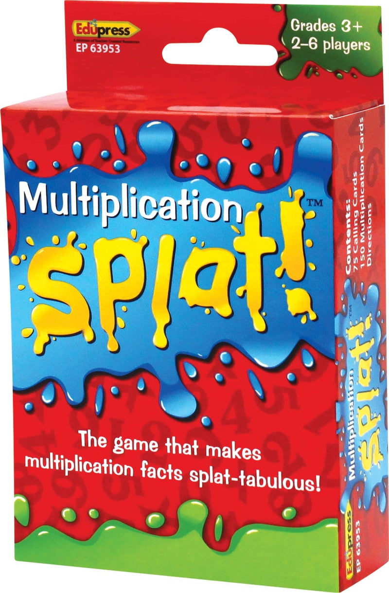 Edupress Teacher Created Resources Edupress EP63953 Math Splat Game: Multiplication - Image 1