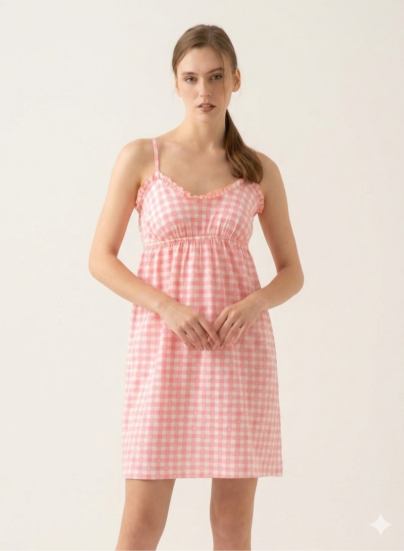 KITTY Women Trendy Night Gown Home Wear - Image 1