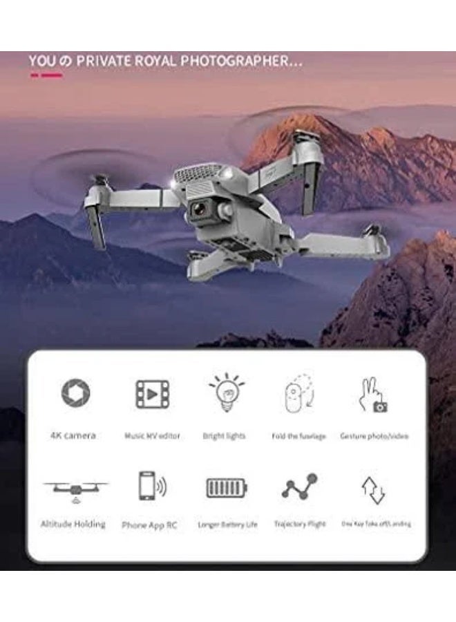E88 Pro Drone – 4K HD Camera, Foldable & Powerful - Image 3