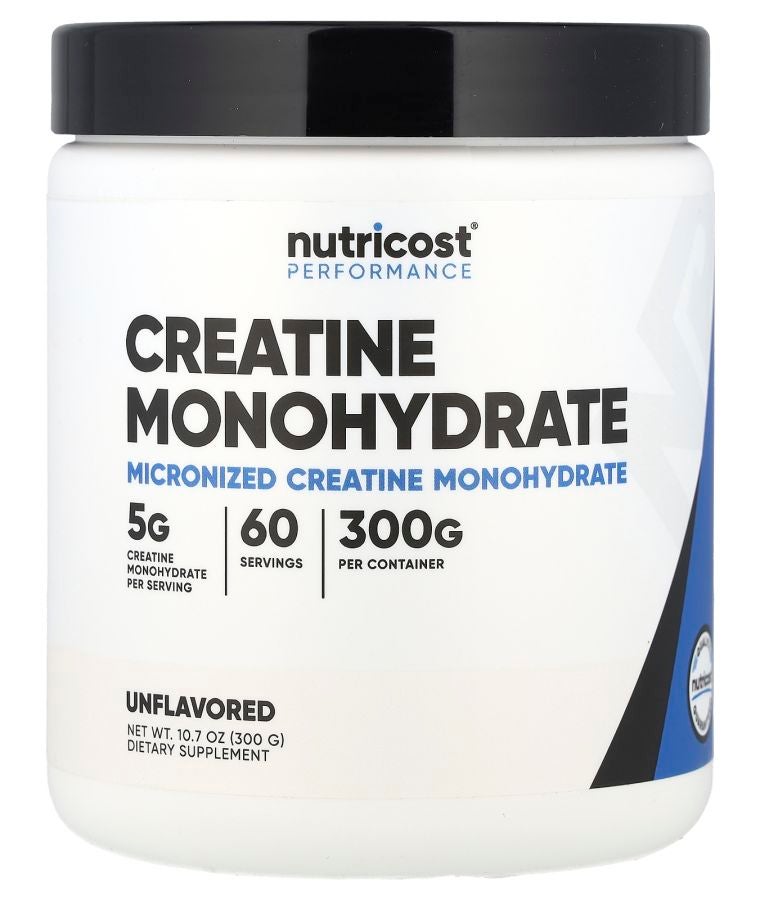 Performance Creatine Monohydrate Unflavored 10.7 oz (300 g)