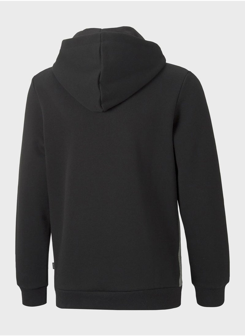 PUMA - Kids Essential Block Hoodie Fl - Image 1