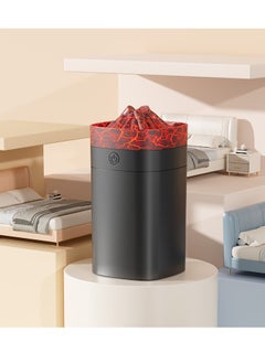 Generic Novelty Volcano-Style Humidifier and Aroma Diffuser: Home & Office Portable Model with Colorful Ambient Lights  - Image 3
