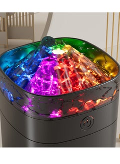 Generic Novelty Volcano-Style Humidifier and Aroma Diffuser: Home & Office Portable Model with Colorful Ambient Lights  - Image 4