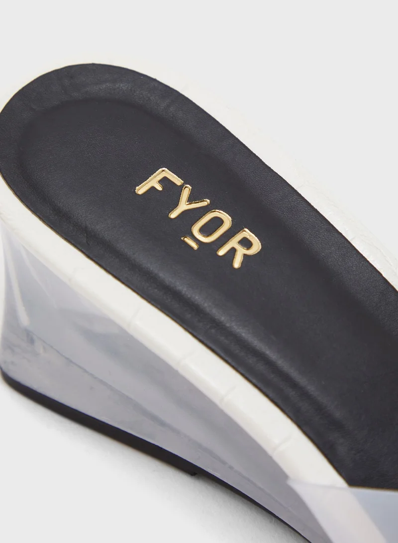 FYOR Casual Low Heel Sandals