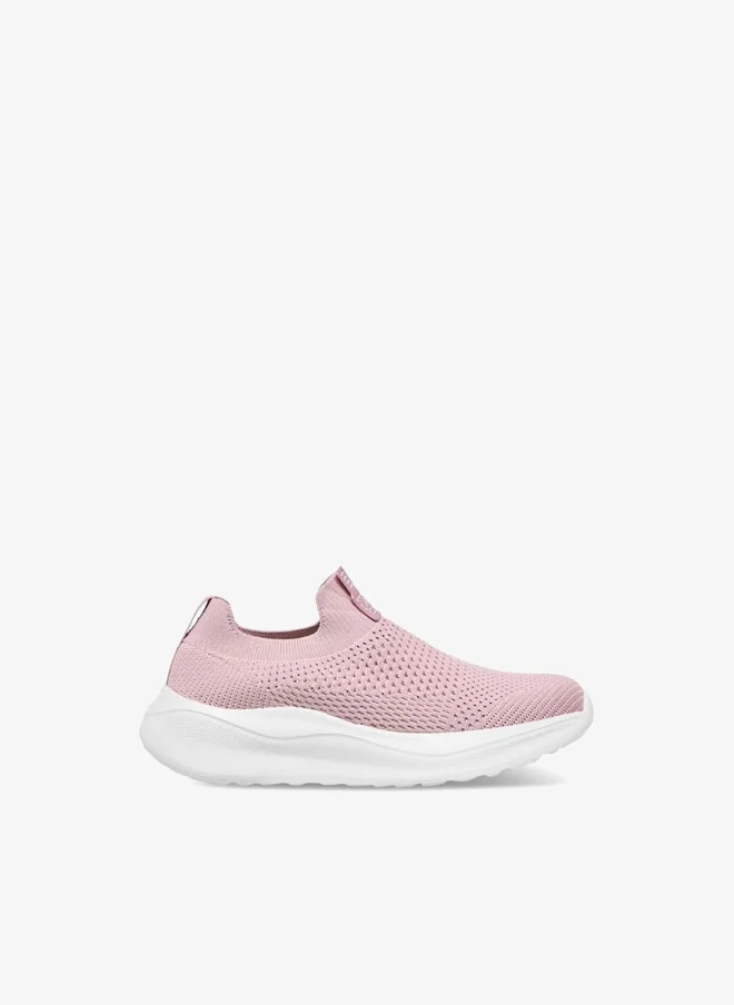 Kappa Girls' Textured Slip-On Sports Shoes