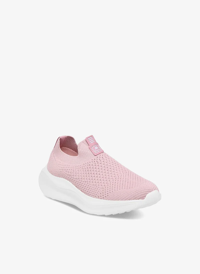 Kappa Girls' Textured Slip-On Sports Shoes