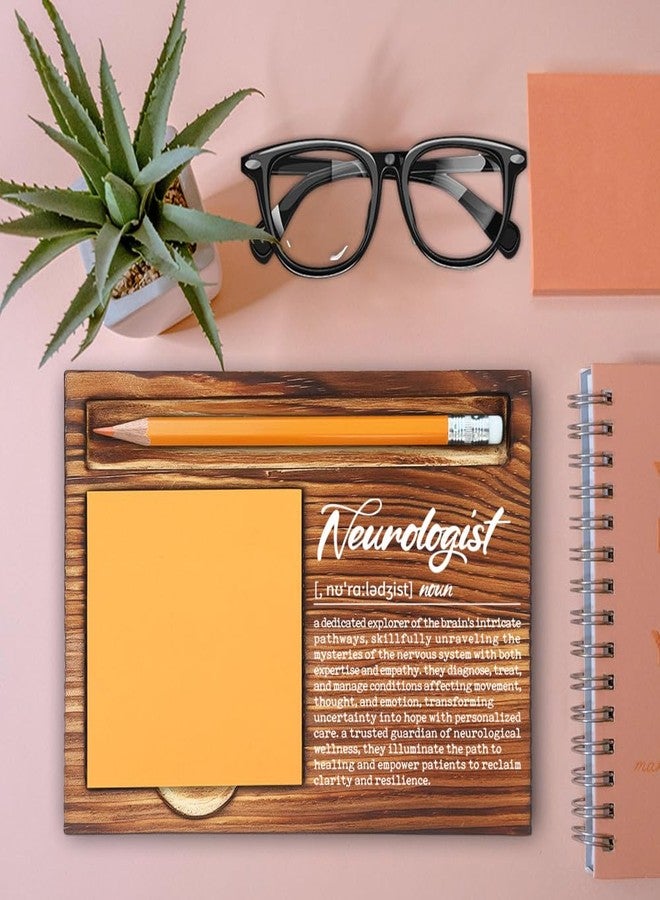 MFOMFO Neurologist Gifts for Women Men, Thank You Gift for Neurologist Brain Doctor, Neurology Appreciation Gift, Going Away Gift Retirement Gift for Neuro Specialist Self-Stick Note Pad Holders-LBB76 - Image 2