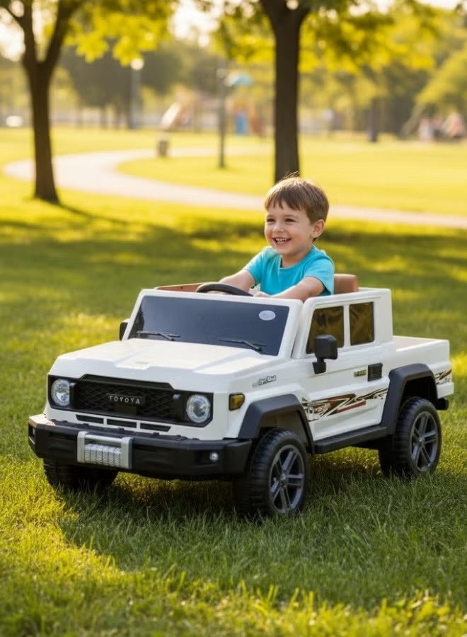 Large Chassis Car - Large Electric Kids Car with Two Motors, Two Seats, LED Lights, and Remote Control - Image 4