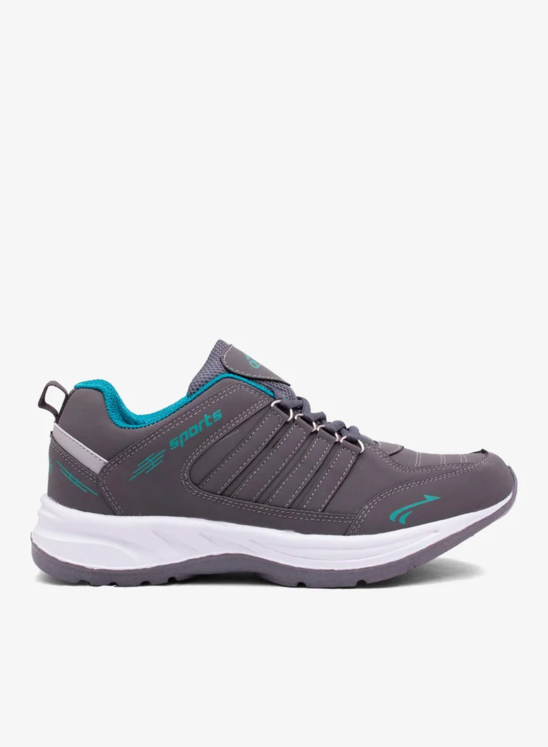 Asian Grey Turquoise Sports Sneakers for Men and Boys